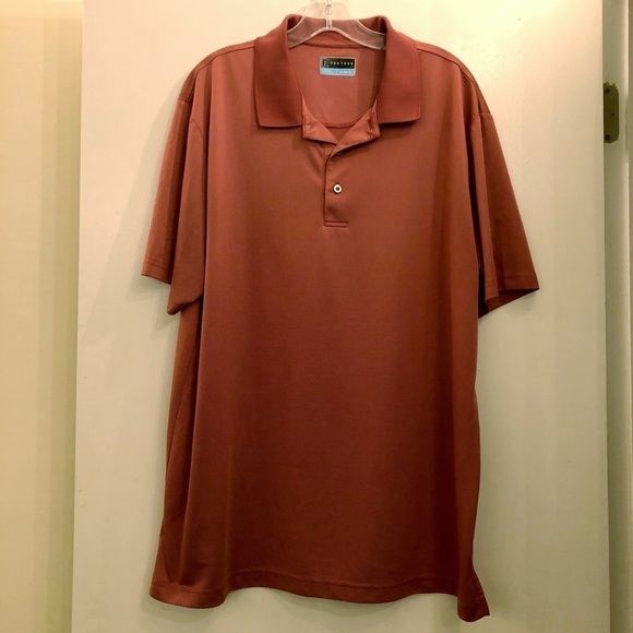 PGA Tour Golf Tech Material Moisture Wicking Polo Shirt Top XL - Picture 1 of 3